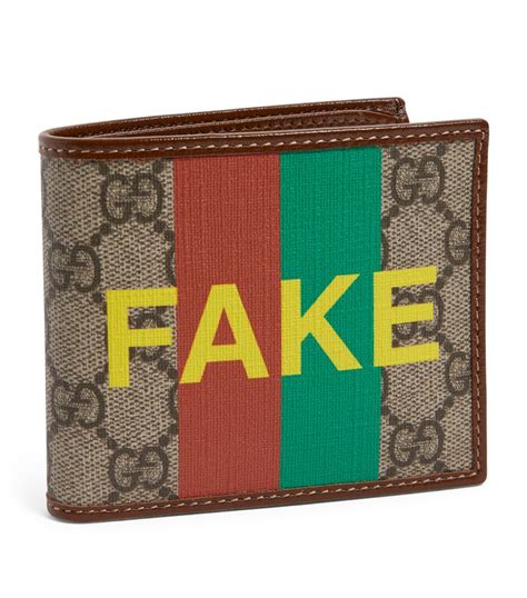 fake gucci bifold wallet|Gucci bifold wallet men.